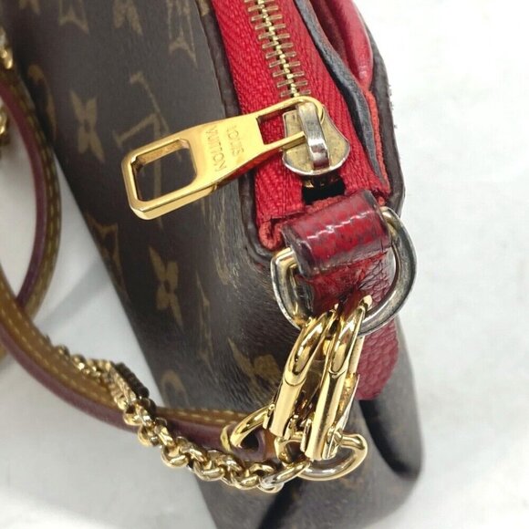 LOUIS VUITTON M41638 Monogram Pallas Clutch Bag 3WAY Bag Clutch Shoulder Bag - Picture 7 of 15